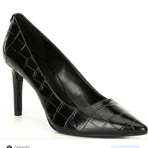 MICHAEL Michael Kors Flex Pump Black Croc NEW 8.5